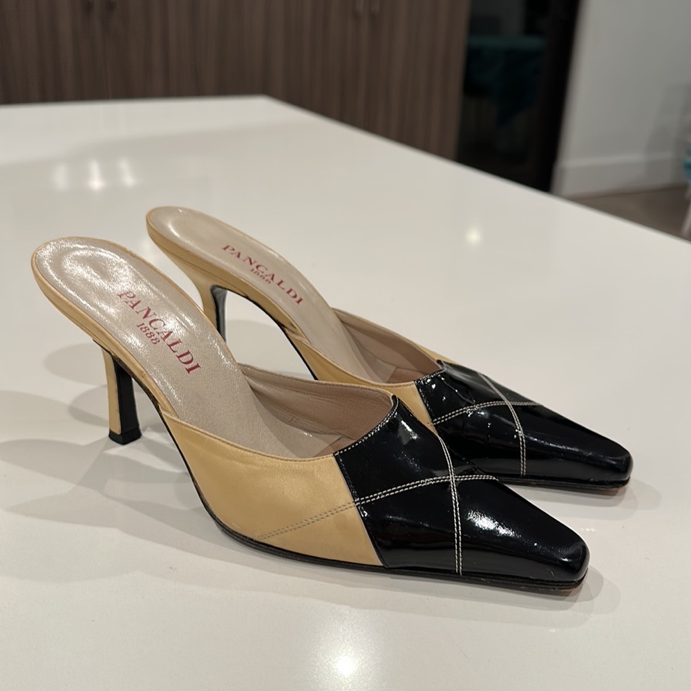Pancaldi argyle mules